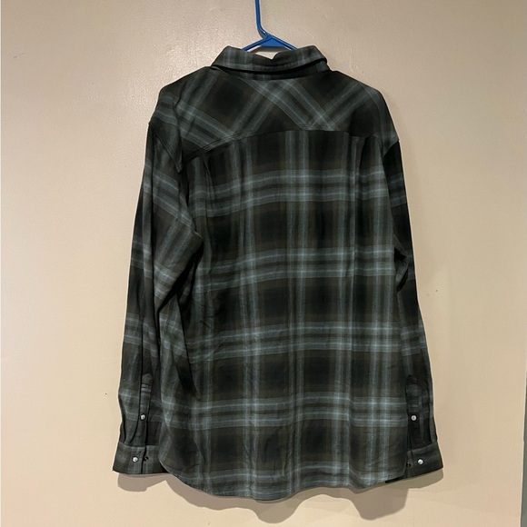 Carhartt Men's Rugged Flex Hamilton Plaid Western Snap Flannel Midweight Size XL - Picture 2 of 9